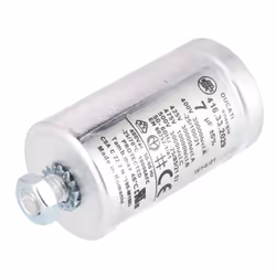 Description générale Condensateur de 7µF conçu pour les sèche-linge des marques CANDY, HAIER, INDESIT, WHIRLPOOL, HOTPOINT AR ...