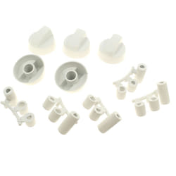 Bouton universel blanc multi-axes par 5 - bloc evier divers