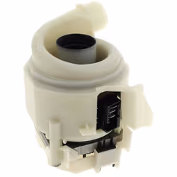 Description générale Pompe de cyclage et de chauffage 12019637, compatible avec les appareils de marques Bosch, Siemens, Neff ...