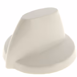 Bouton blanc gaz 3h 481241279157 : Boutons pour Table de cuisson, Table vitroceramique Whirlpool compatible avec appareils Ak ...