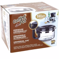 Verseuse universelle 9/12 tasses ufc001 : Verseuses et thermos pour Cafetiere Wpro