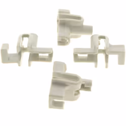 Clip clayette support assiettes par 4 : Colliers et clips pour Lave-vaisselle De dietrich, Fagor compatible avec appareils Dv ...