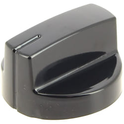 Bouton noir 12h 157240571 - table de cuisson Beko