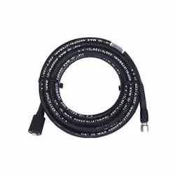 Description générale Flexible haute pression renforcé de 7,5 mètres, idéal pour les nettoyeurs haute pression. Conçu pour off ...