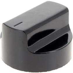 Bouton four 12h noir - cuisiniere Bompani