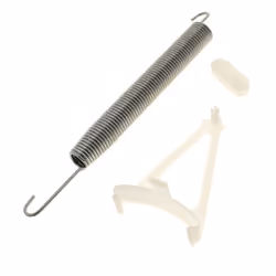 Ressort de porte + supports 00426021 : Amortisseurs et ressorts pour Lave-vaisselle Bosch, Viva, Siemens compatible avec appa ...