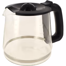 Verseuse noire 12 tasses : Verseuses et thermos pour Cafetiere Domo, Quigg compatible avec appareils Do414kt, Kz7f