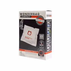 Sacs wonderbag compact par 5 wb305120 : Sacs pour Aspirateur Rowenta, Moulinex, Calor, Tefal, Funix compatible avec appareils ...