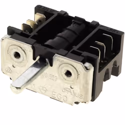 Commutateur, 263100004 : Commutateurs et selecteurs pour Cuisiniere, Chaudiere Leisure, Beko compatible avec appareils Bfd563 ...