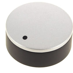 Bouton noir et gris 9h c00112485 - table de cuisson Scholtes