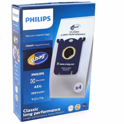Sacs aspirateur s-bag classic par 4 : Sacs pour Aspirateur Philips, Tornado compatible avec appareils Fc8021/a, Fc8381 impact ...