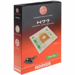 Boite de 4 sacs microfibre H77 d'origine pour Aspirateur HOOVER 35601734 Appareils compatibles : [ASPIRATEUR HOOVER: ] PC10PA ...