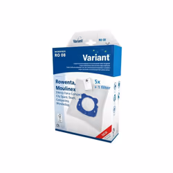 Sacs aspirateur par 4 hygiene+ zr200520 compatible avec appareils Ro6441ea silence force, Ro6331ea/410 silence force compact, ...