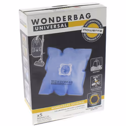 Sacs wonderbag par 5 wb406120 : Sacs pour Aspirateur Rowenta, Moulinex, Calor, Tefal, First line compatible avec appareils 46 ...