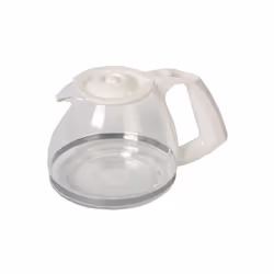 Verseuse blanche + couvercle ss-201807 : Verseuses et thermos pour Cafetiere Moulinex compatible avec appareils Fg260110/87a  ...