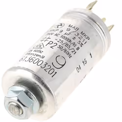 Condensateur 9µf 400-450v : Condensateurs pour Lave-vaisselle Bosch, Siemens, Gaggenau, Neff, Airlux compatible avec appareil ...