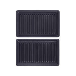 Tefal - Plaques grill-panini par 2, xa800312 - croque-monsieur