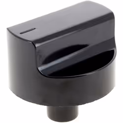 Bouton noir 6h gaz, m00396547 : Boutons pour Cuisiniere Bompani compatible avec appareils Bo857emn, Iqq850na