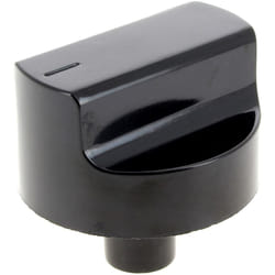 Bouton noir 6h gaz, m00396547 - cuisiniere bompani