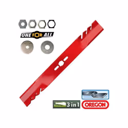 Lame formée mulching universelle 52,7cm : Lames et couteaux pour Tondeuse a gazon Oregon compatible avec appareils Accessoire ...