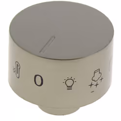 Bouton selecteur gris : Boutons pour Four Whirlpool compatible avec appareils Akzm751/ix 852575129000, Akzm751/ix 85257512900 ...