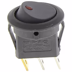 Interrupteur 3 cosses gris ss-993699 : Interrupteurs et switch pour Friteuse Moulinex compatible avec appareils Af125810/87a  ...