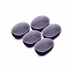Bols bleus par 5 ts-01026460 : Bols pour Appareil a fondue Tefal compatible avec appareils Ef351412/11a color type 659, Ef351 ...