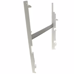 Support mural blanc 098879, 098256 : Supports et fixations pour Radiateur Thermor, Sauter, Atlantic, Acova compatible avec ap ...