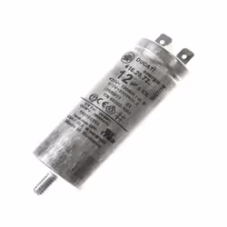 Condensateur 12µf 400v : Condensateurs pour Seche-linge Electrolux, A.e.g compatible avec appareils 607628171 lavatherm.5200, ...