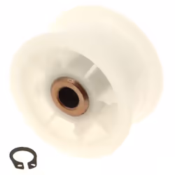 Poulie tendeur 0180800243a : Pignons et poulies pour Seche-linge Haier compatible avec appareils Hd70-03d-e cf0651e0h00, Hd70 ...