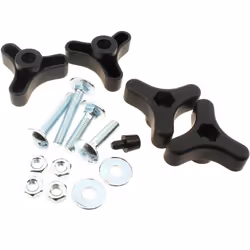 Kit vis fixation guidon 381008691/0 : Visserie et embouts pour Tondeuse a gazon Ggp, Alpina, Stiga, Mac allister, Sterwins co ...