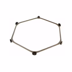 Cerceau plateau hexagonal ajs73129204 : Divers pour Micro-ondes Lg compatible avec appareils Mh7295ddr, Ms3295ddr.bbkqeuf