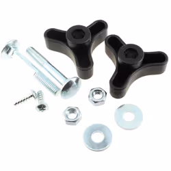 Kit vis fixation guidon 381008696/0 : Visserie et embouts pour Tondeuse a gazon Ggp, Castelgarden, Stiga, Alpina, Green cut c ...