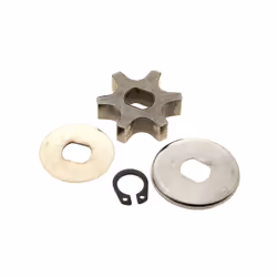Pignon de chaine 5131042011 : Pignons et poulies pour Tronconneuse Ryobi compatible avec appareils Rcs1935b 5133004337, Rcs23 ...