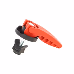 Levier d'arret f016l67530 : Crochets et leviers pour Tondeuse a gazon Bosch compatible avec appareils Arm33 3600ha6100, Arm34 ...