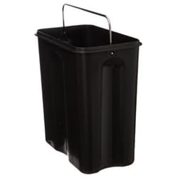 Pegane - Poubelle De Salle De Bain Rectangle inox - 5L