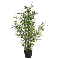 Bambou artificielle en pot H90 cm Pegane