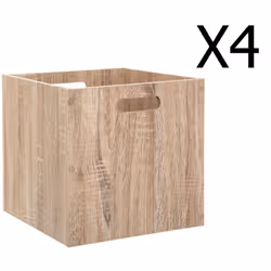 Description générale Ce rangement est idéal pour optimiser l'espace dans votre intérieur. Sa conception en MDF rigide permet ...