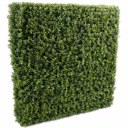 Buis Haie New Structure Métal Artificielle, plante artificielle sur Structure métal de longueur 91cm x largeur 25cm x hauteur ...