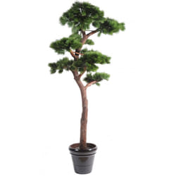Plante artificielle haute gamme Spécial extérieur / pin artificiel bonsai uv - Dim : 220 x 120 cm Pegane