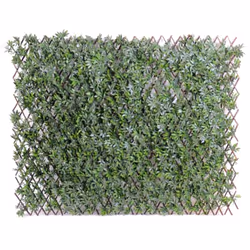 ARALIA PALISSADE Artificielle Garantie UV 3000 heures (environ 2ans). Palissade en bois extensible, convient pour l'extérieur ...
