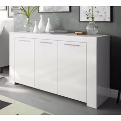 Buffet avec 3 portes décor blanc Artic composé de 3 portes. Un design contemporain qui apportera une touche de modernité dans ...