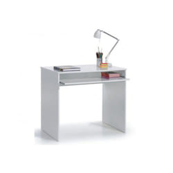Pegane - Bureau coloris Blanc Artic - 79 x 90 x 54 cm