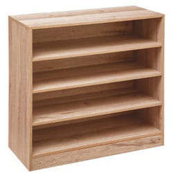 Etagère range-Chaussures en bois coloris naturel - L.67,5 x l.30 x H.68 cm Pegane