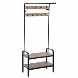 Optez pour ce joli meuble au style contemporain afin d'organiser le rangement de vos vêtements, chaussures et accessoires et  ...