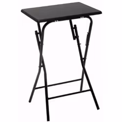 Table d'appoint pliante. conditions d'entretien et de nettoyage : essuyer avec un chiffon humide. Terminer en essuyant avec u ...