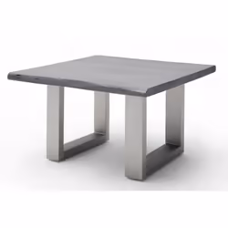 Cette table basse en bois d'acacia massif et acier inoxydable brossé est faite pour satisfaire toutes vos attentes en matière ...