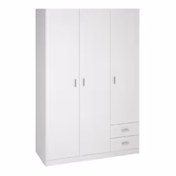 Armoire idéale pour vote chambre, votre bureau. Entièrement fabriqué en panneaux de particules haute densité 16mm d'épaisseur ...