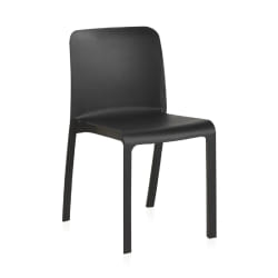 Pegane Chaises de jardin empilables - Anthracite