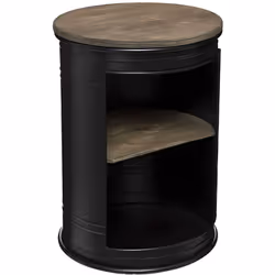 La table en bois et acier, inspirée du style claqssique, complétera tous les intérieurs minimalistes. Légère et stable. Dimen ...